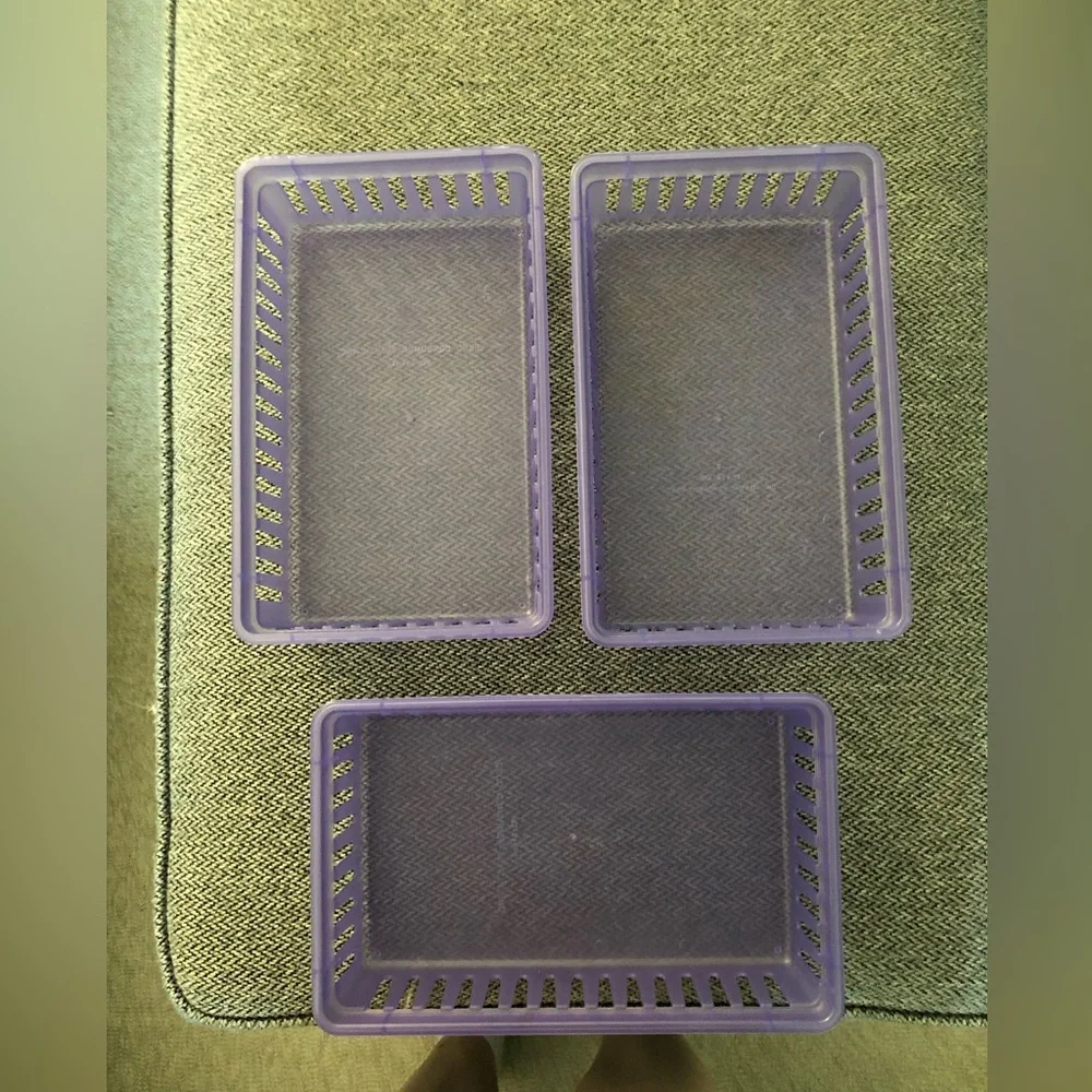Ekco Plastic Storage Trays (3)